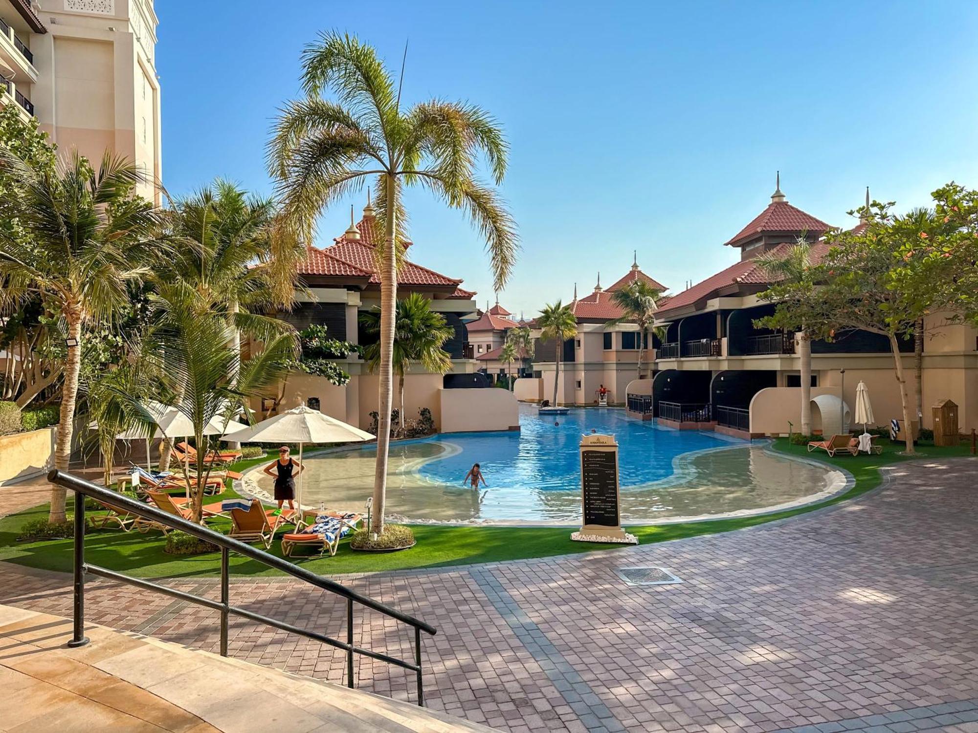 Relaxing 1 bedroom apartment - Anantara Resort Dubái Exterior foto