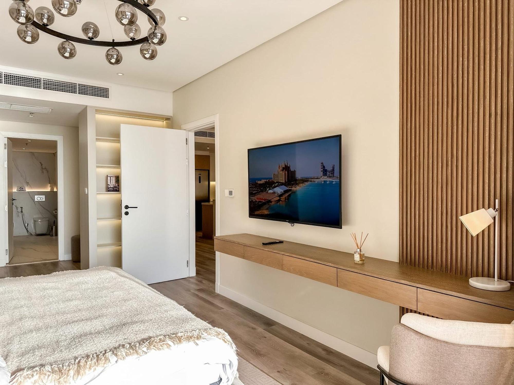 Relaxing 1 bedroom apartment - Anantara Resort Dubái Exterior foto